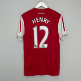 2011/12 ARSENAL HENRY #12 HOME SHIRT (M) NIKE