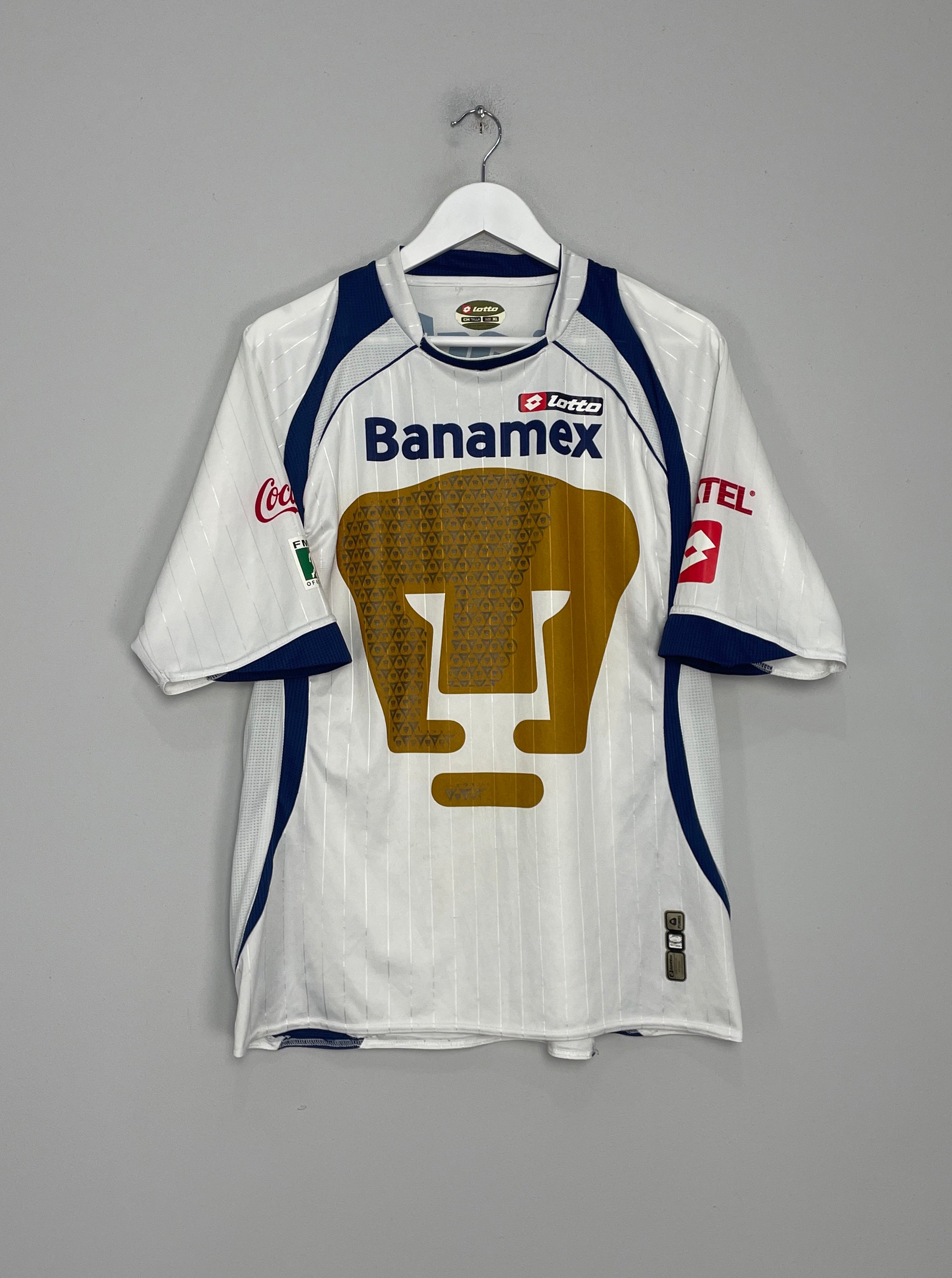 2008/09 UNAM PUMAS HOME SHIRT (XL) LOTTO