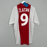 2001/02 AJAX ZLATAN #9 *BNWT* HOME SHIRT (L) ADIDAS