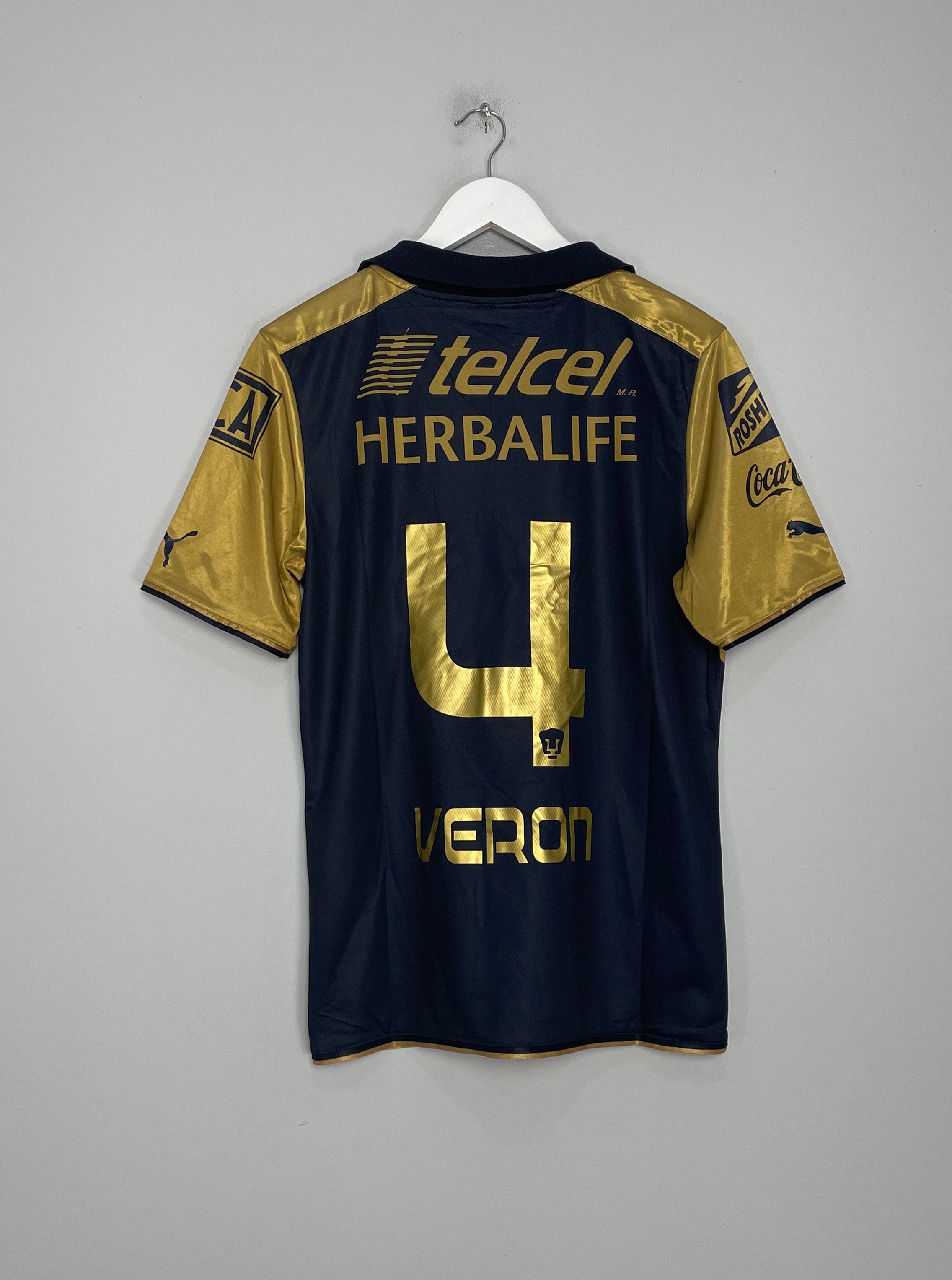 2013/14 UNAM PUMAS VERON #4 AWAY SHIRT (M) PUMA