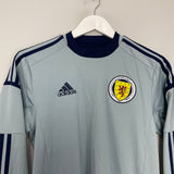 2011/12 SCOTLAND GK SHIRT (S) ADIDAS