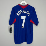 2005/06 MANCHESTER UNITED RONALDO #7 *BNWT* AWAY SHIRT (L) NIKE