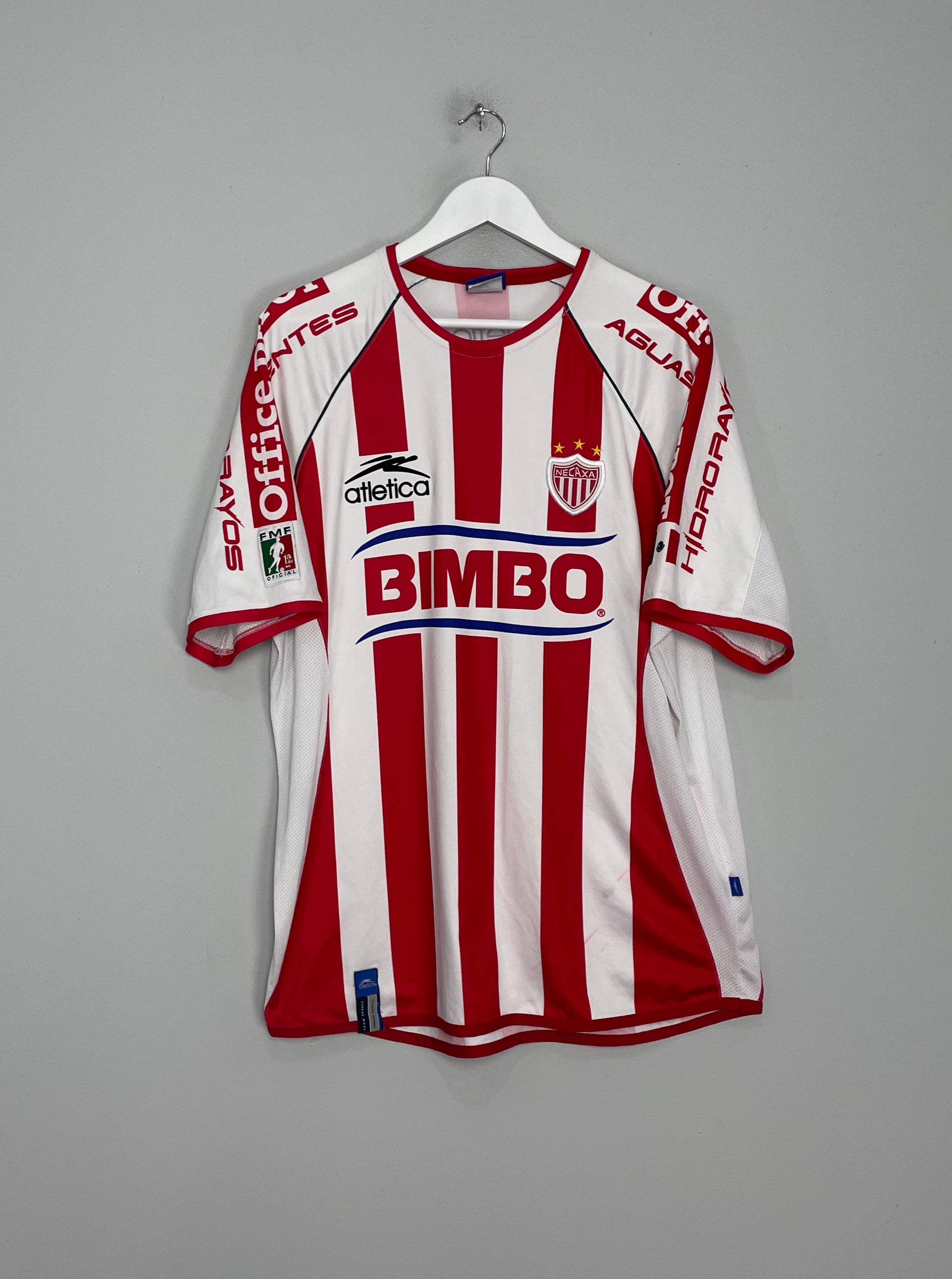 2002/03 NECAXA #8 HOME SHIRT (XL) ATLETICA