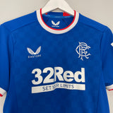 2022/23 RANGERS HOME SHIRT (S) CASTORE