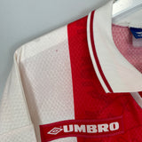 1998/99 AJAX HOME SHIRT (XL) UMBRO