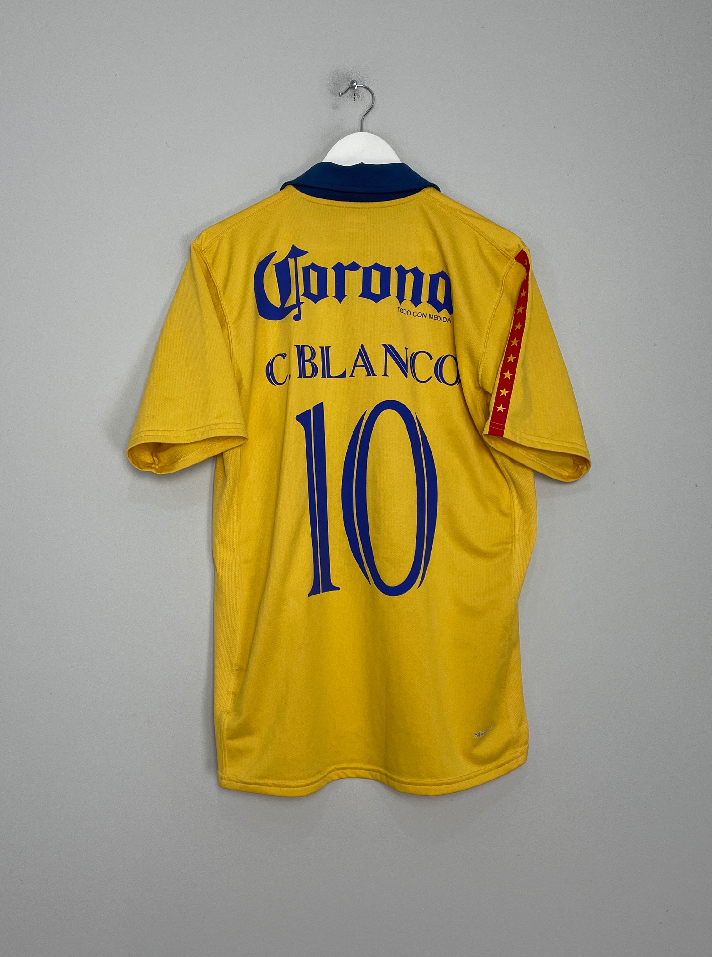 2006/07 CLUB AMERICA C.BLANCO #10 HOME SHIRT (L) NIKE