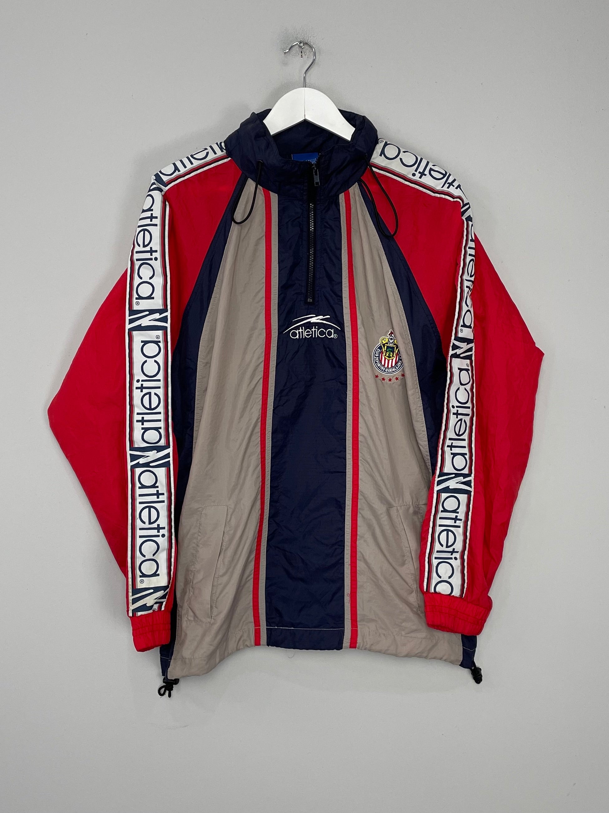 1998/00 CHIVAS GUADALARA 1/4 ZIP JACKET (M) ATLETICA