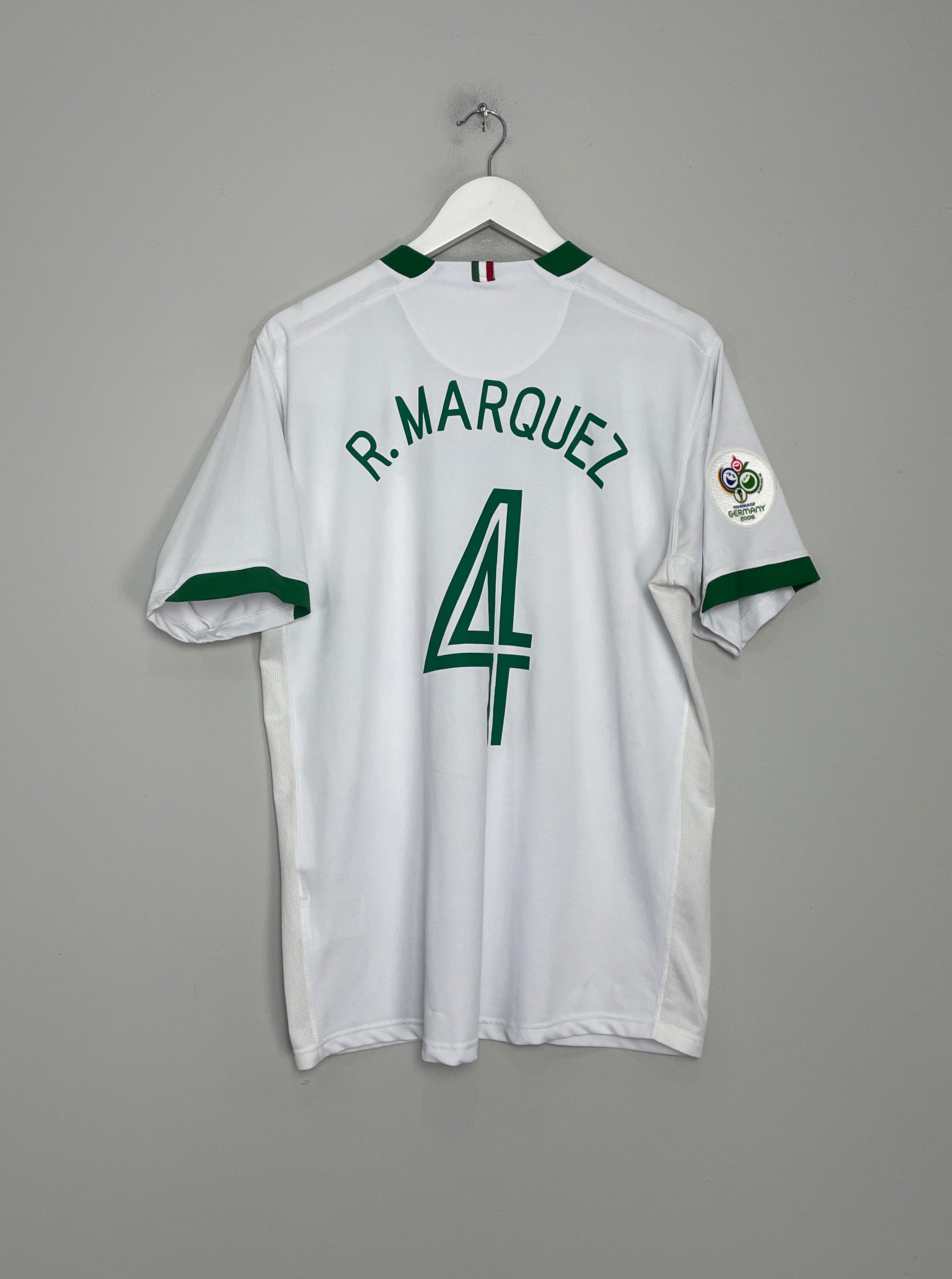 2006/07 MEXICO R.MARQUEZ #4 AWAY SHIRT (L) NIKE