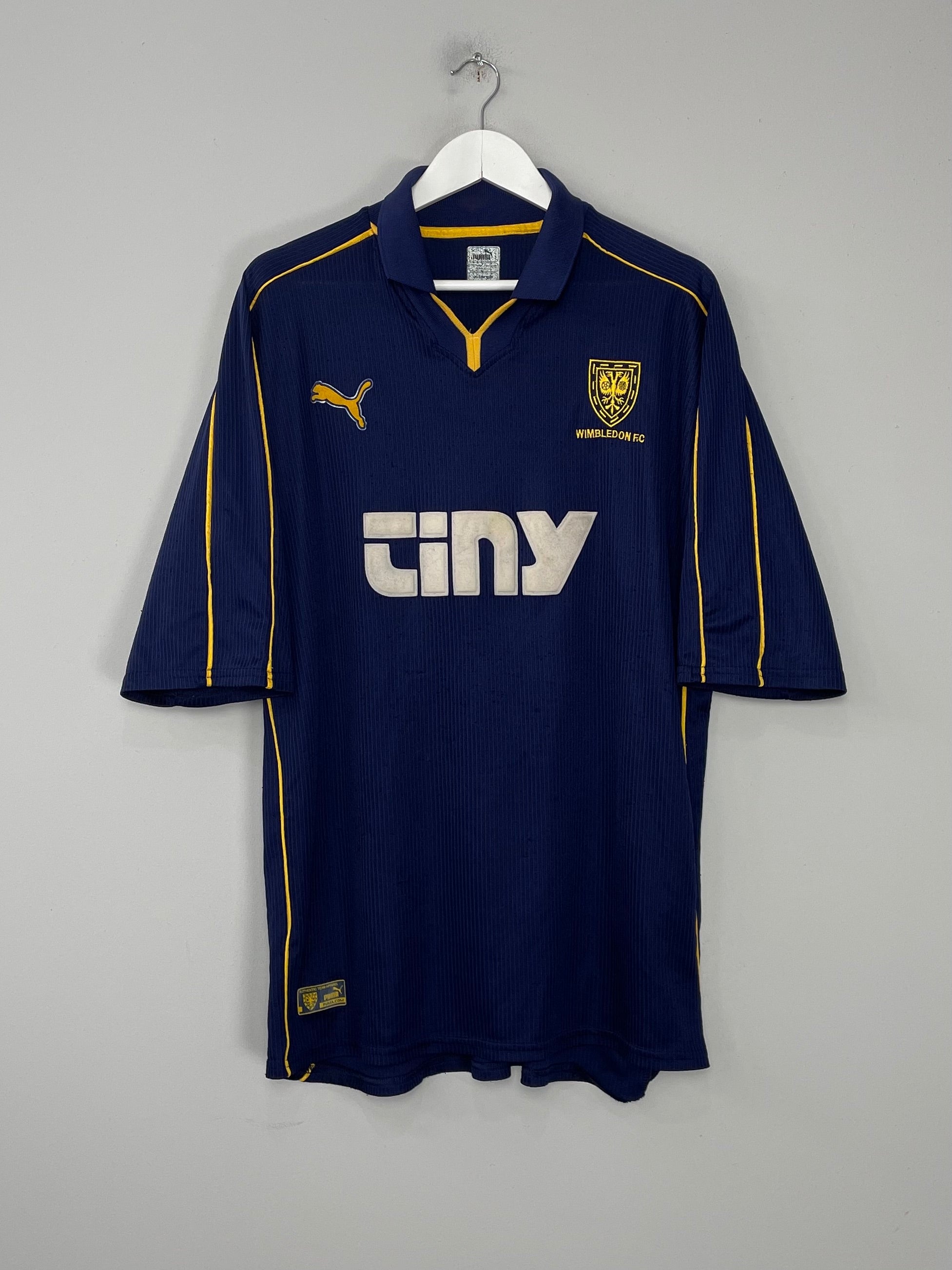 2000/01 WIMBLEDON HOME SHIRT (XL) PUMA