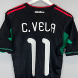 2010/11 MEXICO VELA #11 AWAY SHIRT (S) ADIDAS