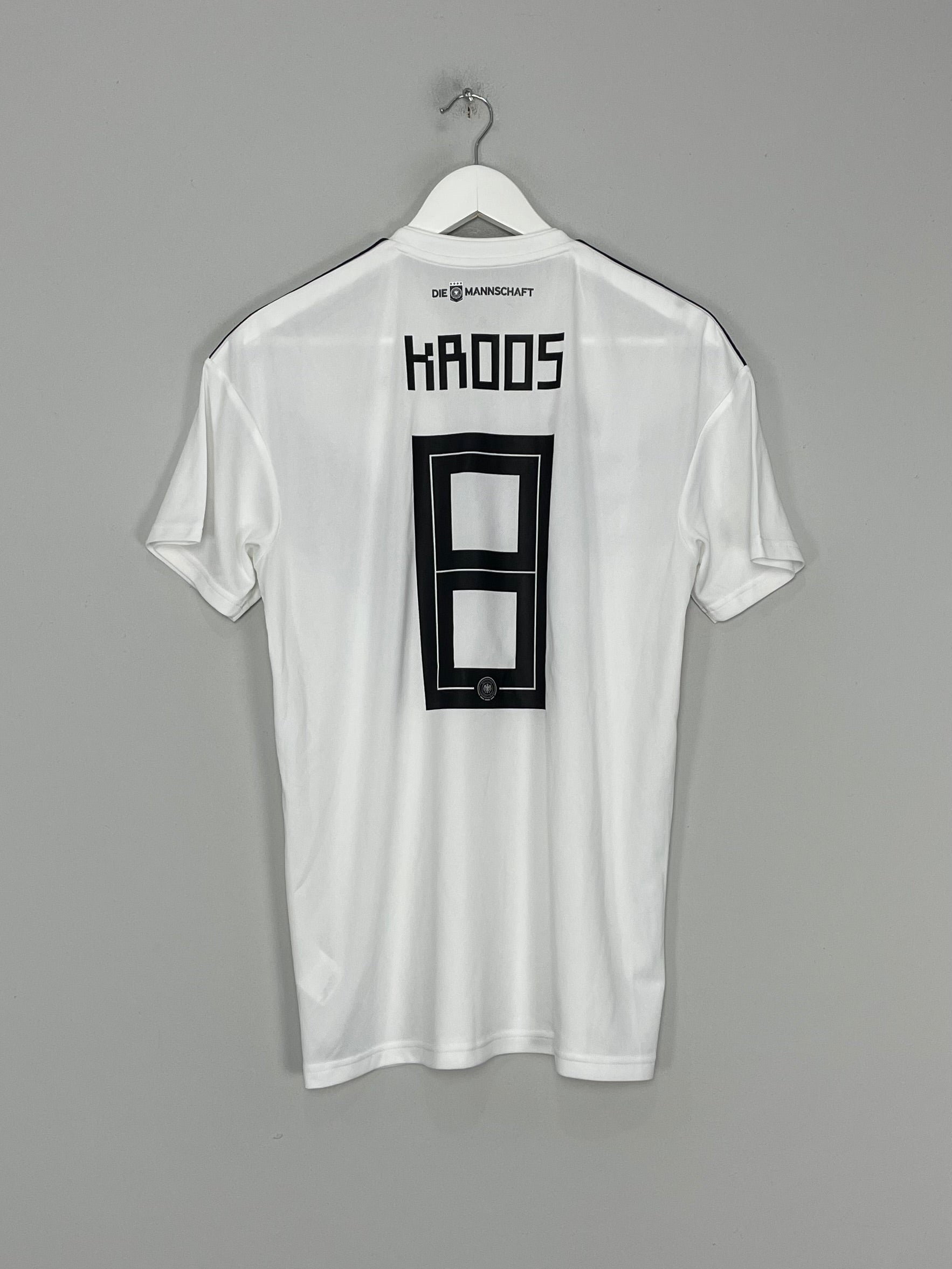 2018/19 GERMANY KROOS #8 HOME SHIRT (M) ADIDAS