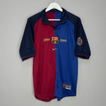 1999/00 BARCELONA *CENTENARY* HOME SHIRT (L) NIKE