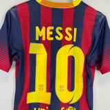 2013/14 BARCELONA MESSI #10 *AUTHENTIC* HOME SHIRT (M) NIKE