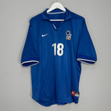 1997/98 ITALY R.BAGGIO #18 HOME SHIRT (XL) NIKE