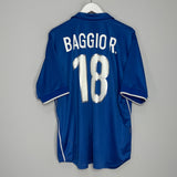 1997/98 ITALY R.BAGGIO #18 HOME SHIRT (XL) NIKE