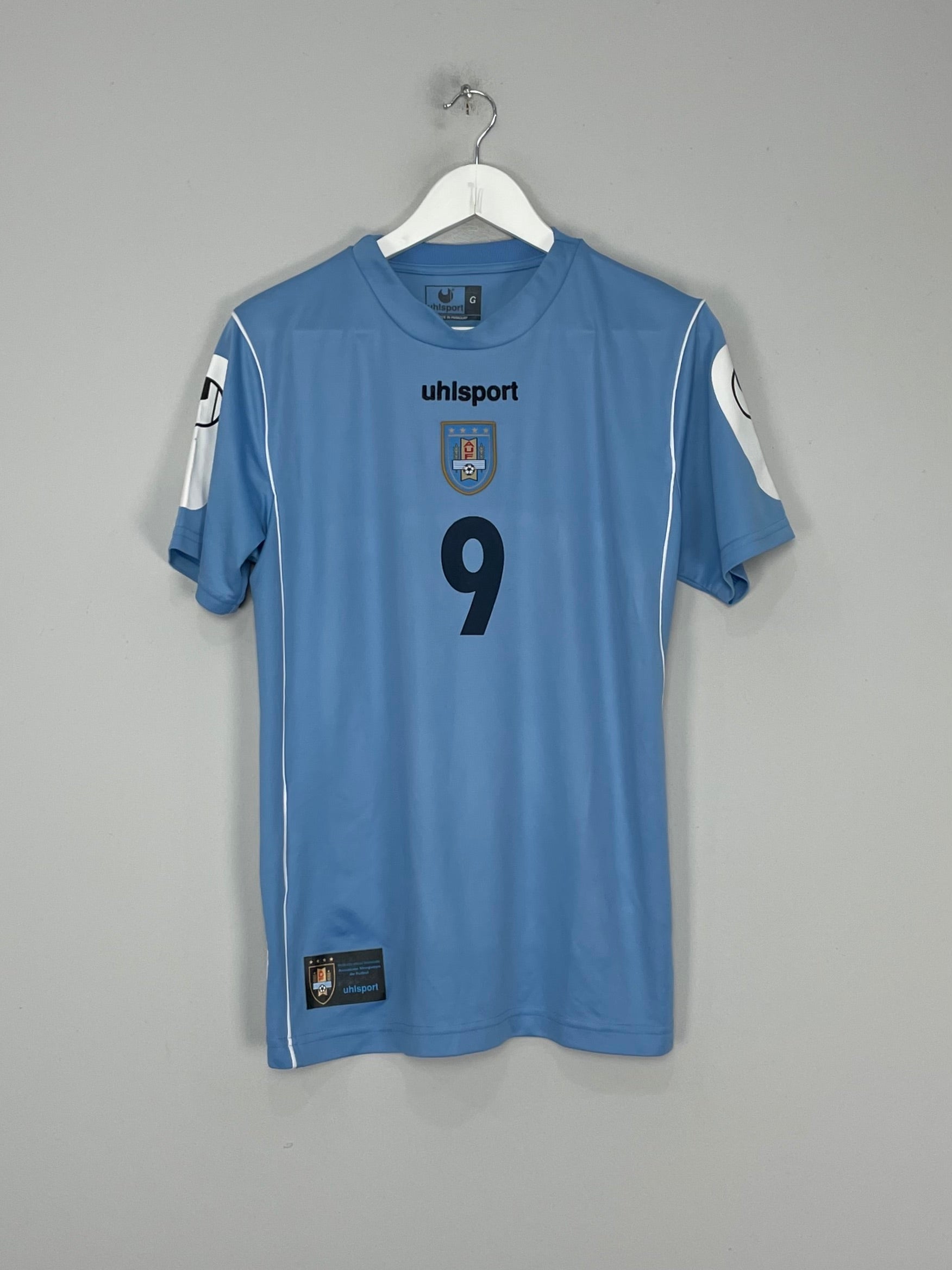 2006/07 URUGUAY #9 HOME SHIRT (L) UHLSPORT