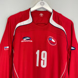 2007/09 CHILE #19 L/S *PLAYER ISSUE* HOME SHIRT (L) BROOKS