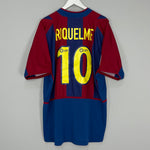 2002/03 BARCELONA RIQUELME #10 HOME SHIRT (XL) NIKE