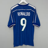 1998/00 BRAZIL RONALDO #9 AWAY SHIRT (L) NIKE