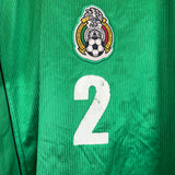 2000/01 MEXICO SUAREZ #2 HOME SHIRT (XL) ATLETICA