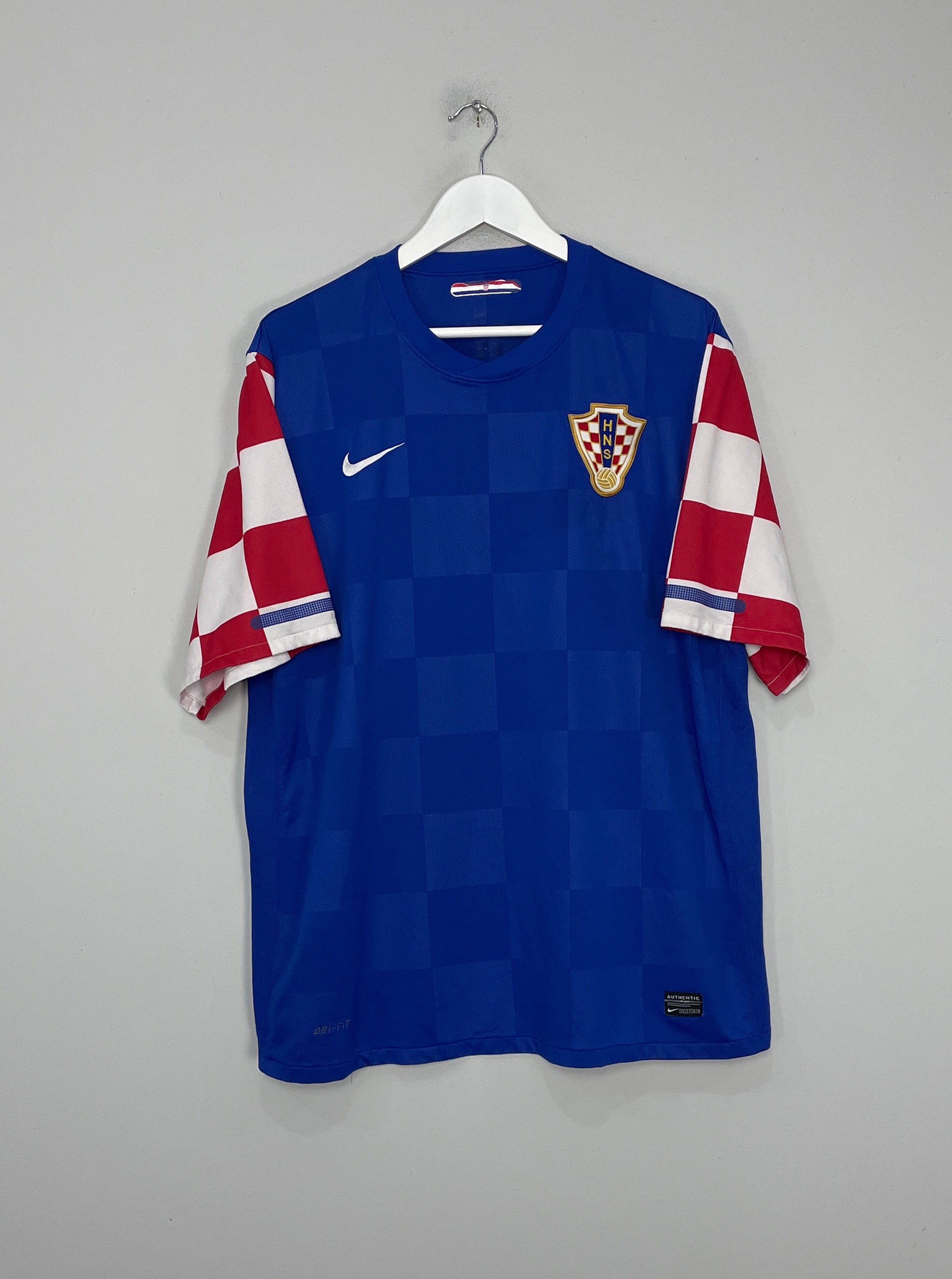 2010/11 CROATIA AWAY SHIRT (XXL) NIKE