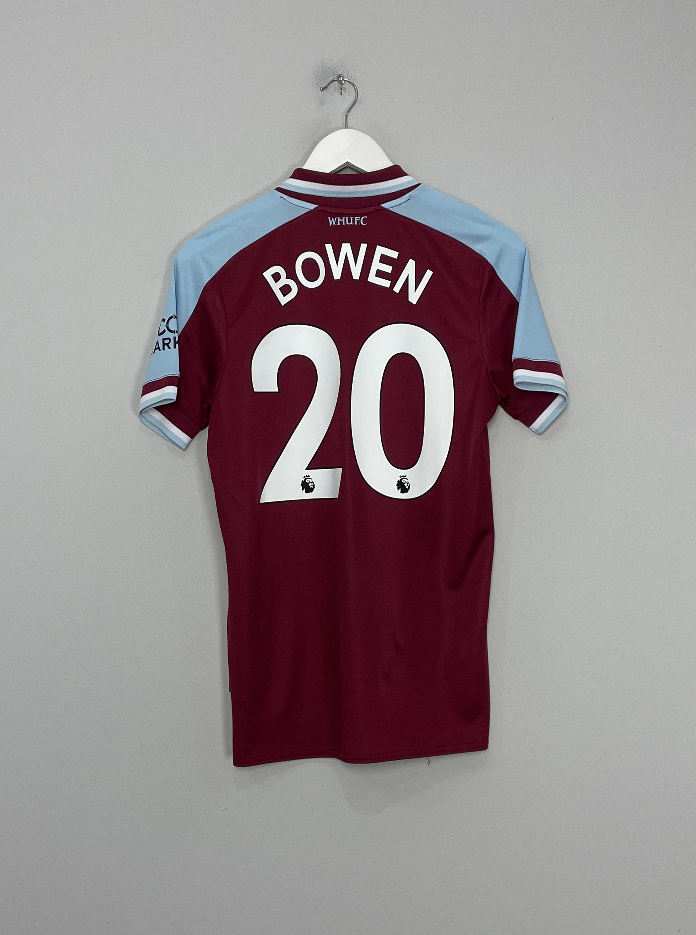 2021/22 WEST HAM BOWEN #20 HOME SHIRT (S) UMBRO