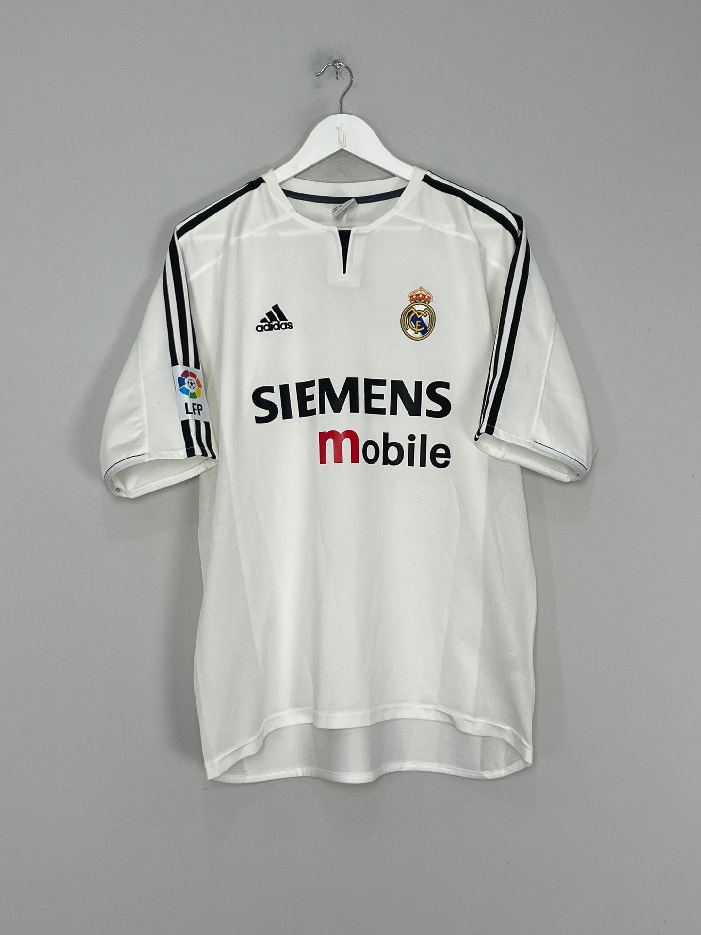 2003/04 REAL MADRID RONALDO #9 HOME SHIRT (L) ADIDAS