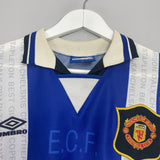 1994/96 MANCHESTER UNITED CANTONA #7 THIRD SHIRT (L) UMBRO