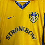 2001/02 LEEDS UNITED AWAY SHIRT (L) NIKE