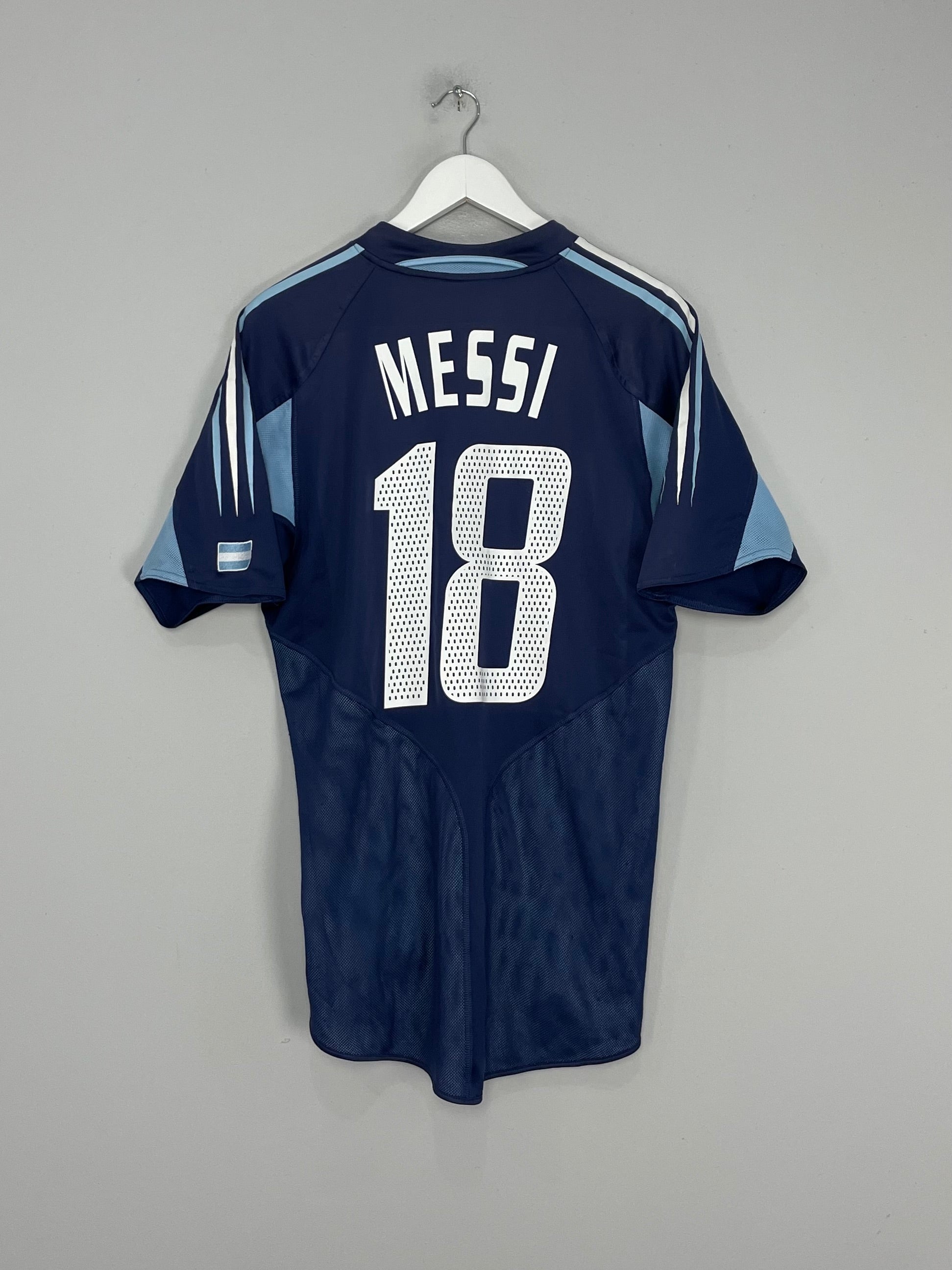 2004/05 ARGENTINA MESSI #18 AWAY SHIRT (M) ADIDAS