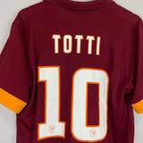 2014/15 ROMA TOTTI #10 HOME SHIRT (L) NIKE