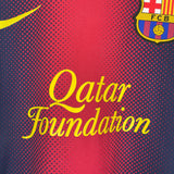 2012/13 BARCELONA MESSI #10 L/S HOME SHIRT (L) NIKE