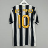 2011/12 JUVENTUS DEL PIERO #10 HOME SHIRT (M) NIKE