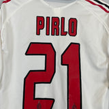 2005/06 AC MILAN PIRLO #21 AWAY SHIRT (M) ADIDAS