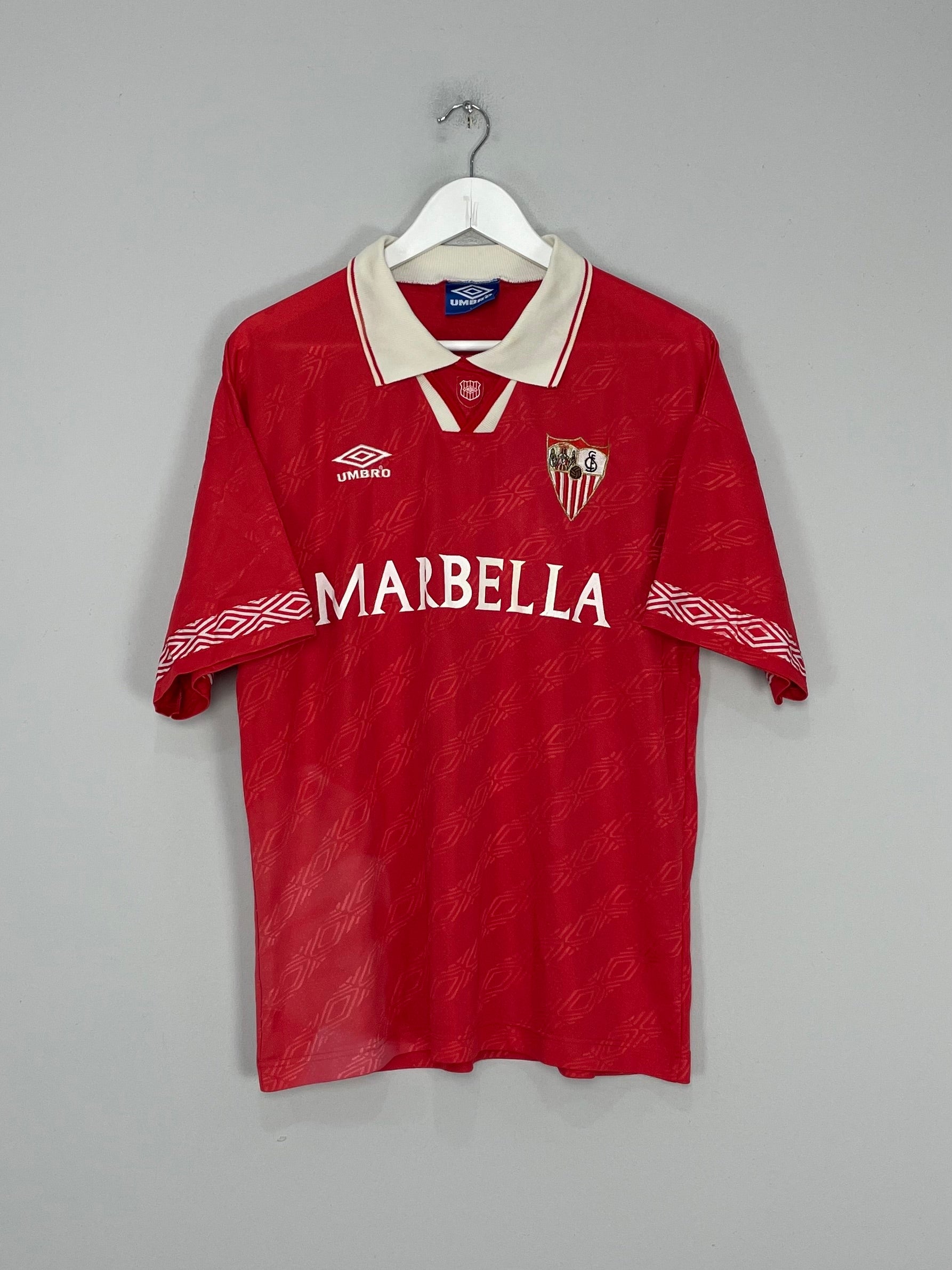 1994/96 SEVILLA AWAY SHIRT (L) UMBRO