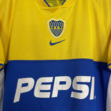 2002/03 BOCA JUNIORS AWAY SHIRT (L) NIKE