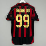 2006/07 AC MILAN RONALDO #99 HOME SHIRT (S) ADIDAS