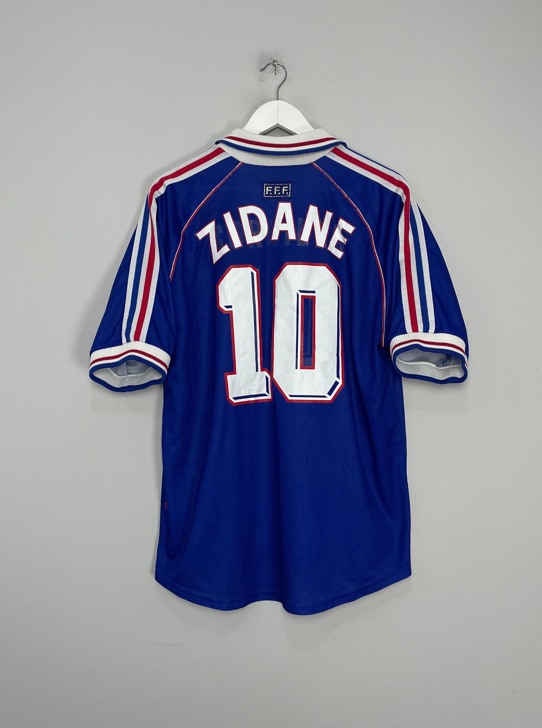 CULT KITS - 1998/00 FRANCE ZIDANE #10 HOME SHIRT (L) ADIDAS – Cult Kits