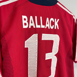 2002/03 BAYERN MUNICH BALLACK #13 *PLAYER ISSUE* HOME SHIRT (L) ADIDAS