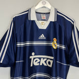 1998/00 REAL MADRID GUTI #14 AWAY SHIRT (M) ADIDAS