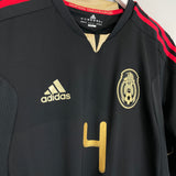 2011 MEXICO R.MARQUEZ #4 L/S *PLAYER ISSUE* AWAY SHIRT (L) ADIDAS