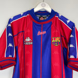 1997/98 BARCELONA STOICHKOV #8 HOME SHIRT (XL) KAPPA