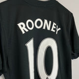 2009/10 MANCHESTER UNITED ROONEY #10 AWAY SHIRT (M) NIKE