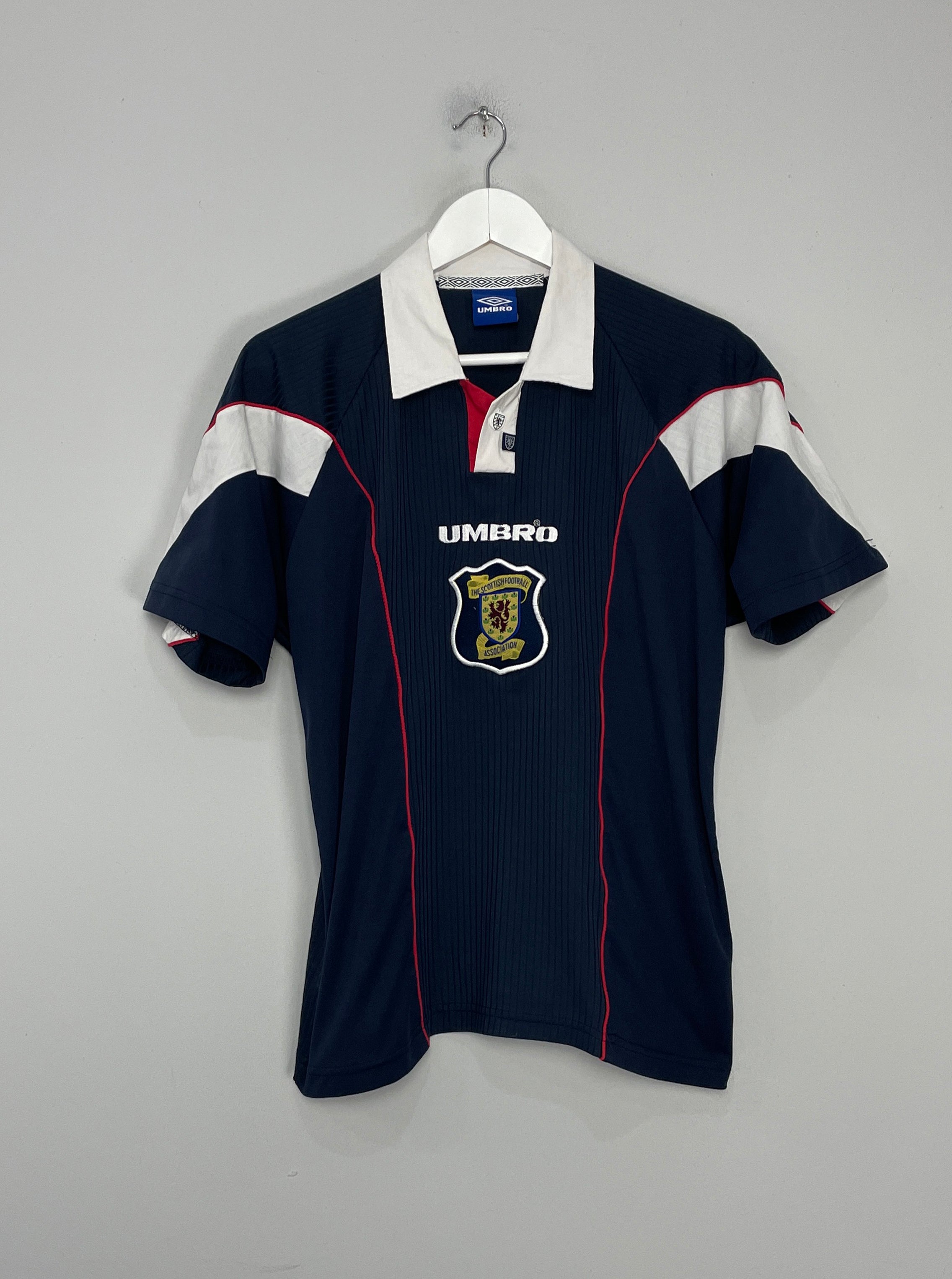 1996/98 SCOTLAND HOME SHIRT (S) UMBRO