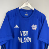 2017/18 CARDIFF CITY HOME SHIRT (XXXL) ADIDAS