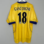 2000/01 EVERTON GASCOIGNE #18 AWAY SHIRT (XL) PUMA