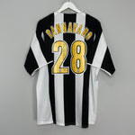 2004/05 JUVENTUS CANNAVARO #28 HOME SHIRT (XL) NIKE