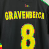 2021/22 AJAX GRAVENBERCH #8 AWAY SHIRT (XL) ADIDAS