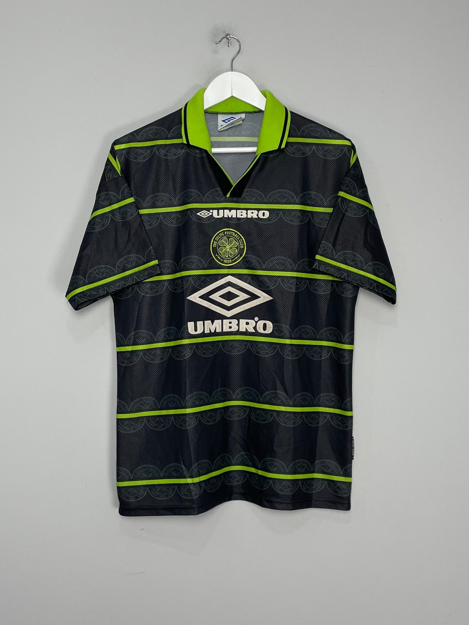 1998/99 CELTIC AWAY SHIRT (M) UMBRO