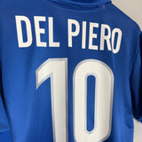 1997/98 ITALY DEL PIERO #10 HOME SHIRT (M) NIKE